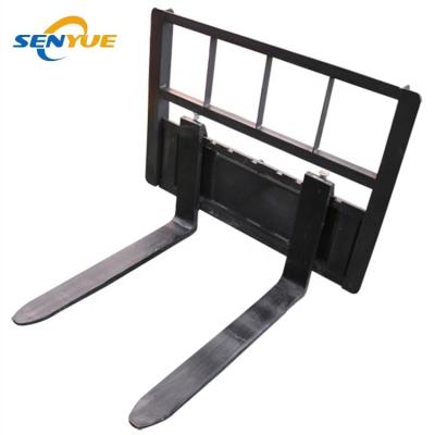 China China Factory Cheap Universal Attachment Forks For Mini Skid Steer Loaders Skid Steer Loaders With Forks Attachment for sale