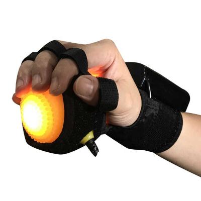 China Kooeej Massage Therapy Hand and Finger Splint Comfortable Infrared Running Hand Massager Orthotic Ball for sale