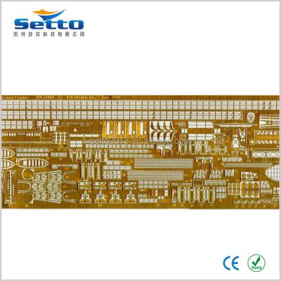 China Toy Kits Fabricate Copper Etching Component For Toy Kits for sale