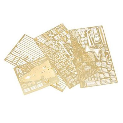 China Europe High Precision Brass Etching Miniature Metal Craft 3D Model Photo Etching for sale