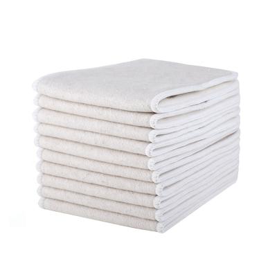 China Hemp Cotton Diaper Insert Baby Use Plain Weave Insert Save Quick Dry Inserts Lower Price for sale