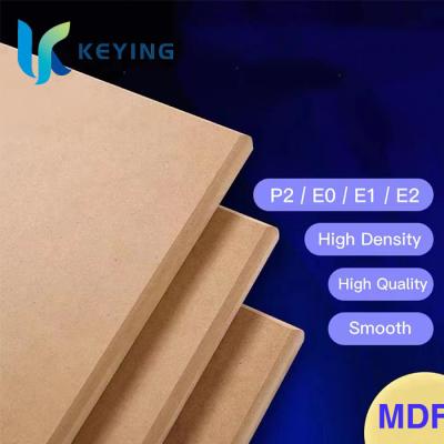 China China Manufacturer Turkey Tunisia Mdf Panel15mm 18mm Melamine MDF Moisture Proof Board For Door Furniture Decoration for sale