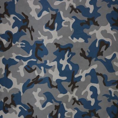 China Ripstop Nylon Waterproof Ocean Cotton Camouflage Military Fabric For Uniforms for sale