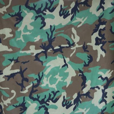 China Waterproof Nylon Cotton Blend 50/50 Army Camouflage Fabric For Uniforms for sale