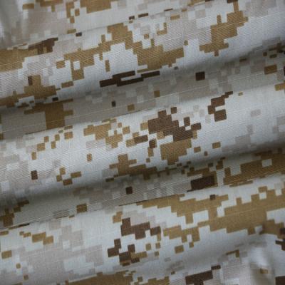 China Waterproof Ripstop Desert Digital Camouflage Fabric For Military Uniform for sale