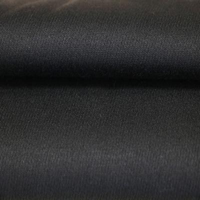 China Wrinkle Resistant Black Wool Cloth Gabardine Wool Fabric For Suit W-045 for sale