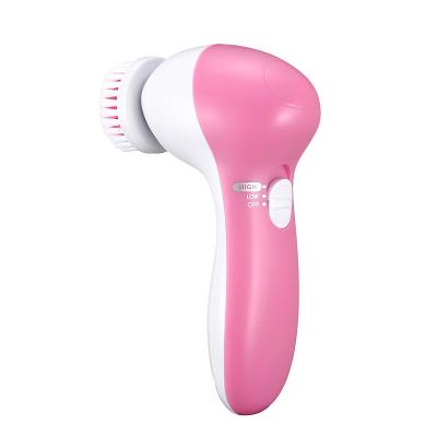 China For commercial & Home Use 5in1 Multi-Function Electric Facial Massager Facial Brush Spa Skin Care Cleansing Massager Peel Firm Beauty Skin Care for sale