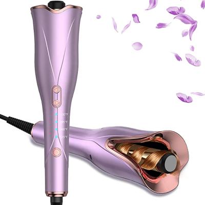 China Heat Adjustable Settings Automatic Ceramic Rotating Hair Curler, Ceramic Ionic Automatic Hair Curling, Durable Automatic Shape Hair Curler Curling Iron for sale