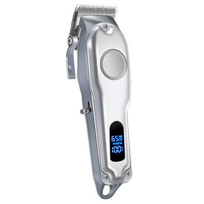 China Precision Cutting Blade Profession Barber Design High Quality Hair Clipper New LED Display Rechargeable Electric Hair Trimmer For Men for sale