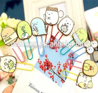 China Nail Cute Cute Soft PVC Rubber Students Anime Paperclip Bookmarks Library Creative Books PN5301 for sale