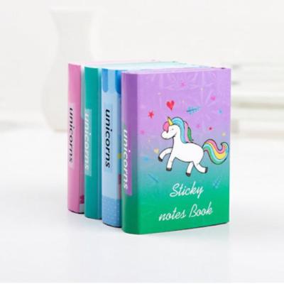 China Cartoon Horns Self Adhesive Cute Pony Sixty Percent Alone Convenient Folding Plaster Sticks A Notebook Many Times PN7120 for sale