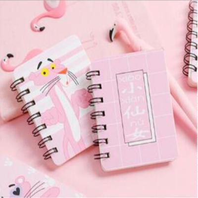 China Korean Wholesale Self Adhesive Coil Mini Portable Notepad Portable Stationery Notebook Gift PN2218 for sale