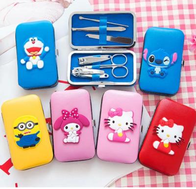 China Nail Beauty Cartoon 6 Sets Creative Nail Clippers Suit Beauty Nail Clippers Nail Clipper Manicure Tools PN2618 for sale