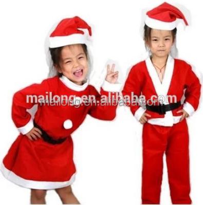 China Christmas Products Christmas Old Man Clothing Female 10 To 13 Years Old Children's Costumes Performing Dance Party pn6879 for sale