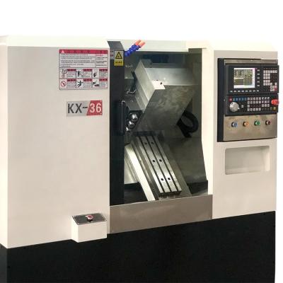 China Garment Shops Economic High Precision Slant Bed CNC Lathe Machine CK-46R for sale