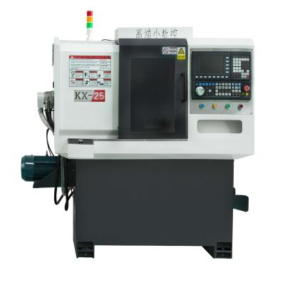 China Small Automatic Turning Machinery Repair Shops CNC Lathe Machine Guangdong KX25-R500 for sale