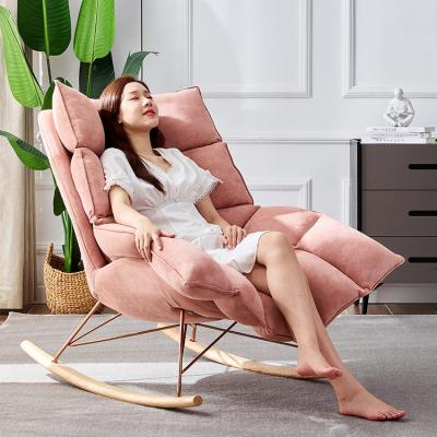 China (Other)Modern Adjustable Style Living Room Chaise Lounge Sofa Chair Leisure Rocking Chair for sale