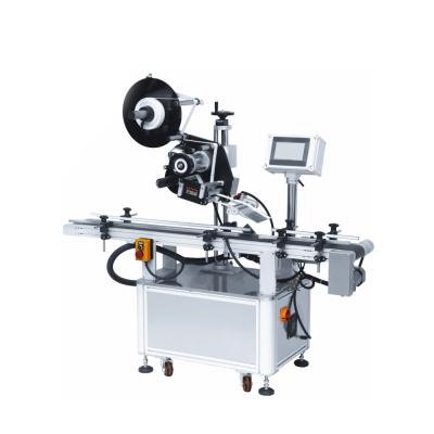 China Automatic Food Kelier Labeling Machine Flat Top And Bottom Paper Box Labeling Machine for sale