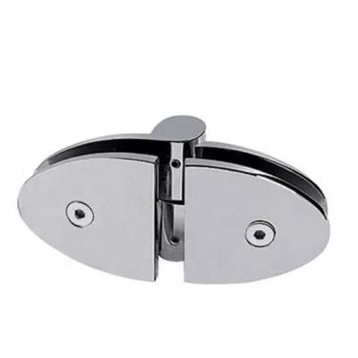 China Modern Glass To Glass Self Rising Frameless Glass Shower Hinges Brass Hinge for sale