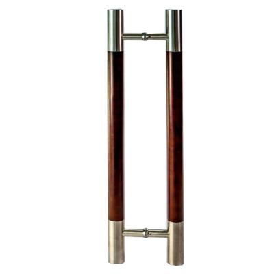 China Modern Pull Handle Stainless Steel Square Door Hardware Glass Shower Door Handle for sale