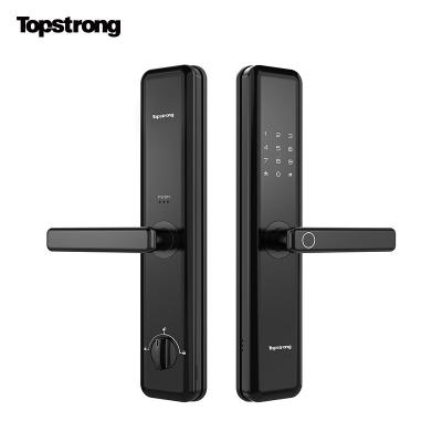 China USB Emergency Operating W110 Digital Smart Lock Smart Fingerprint Door Lock for sale