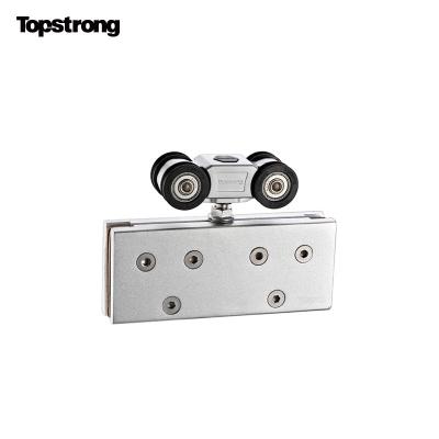 China Modern Professional Zinc Alloy Glass Door Sliding Door Hanging Roller for sale