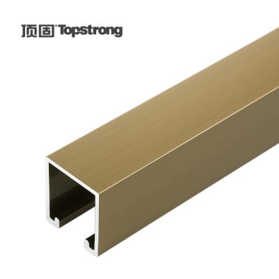 China AHAG9299-60-2200 Modern Aluminum Sliding Door Track For Roller for sale