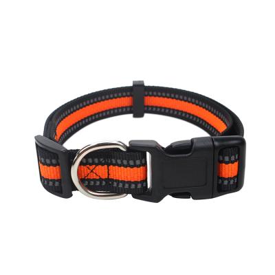 China Pet Products Manufacturer Basic Training Nylon Thoughtful Dog Collars Customized Nylon Pet Collar for sale