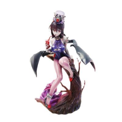 China PVC steel plastic vampire beauty cartoon character injection molding customization for sale