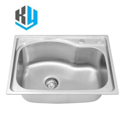 China Without Faucet KA5843 Stainless Steel Sinks Joint Sink Popular Modern Kitchen Sink for sale