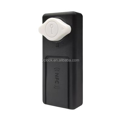 China Plastic & Steel NFC Phone Control APP Cabinet Door Lock Smart Mobile Phone NFC Unlock Outdoor Waterproof With No Battery for sale