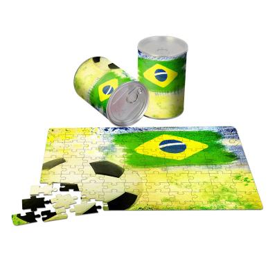 China Magic Box Sublimation Packing Puzzles Toys Custom Puzzles Promotional Gifts For World Cup for sale