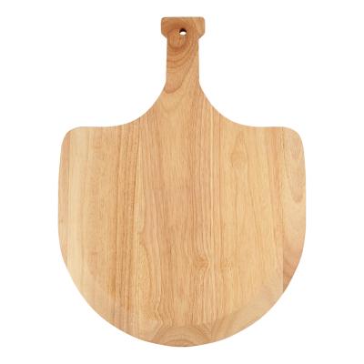 China China Factory Viable Pizza Paddle Serving Tray Chopper Rubber Wooden Skin for sale