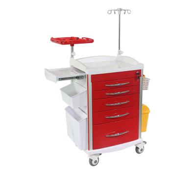 China Hostipal Medical Emergency ABS Trolley With Good Price for sale