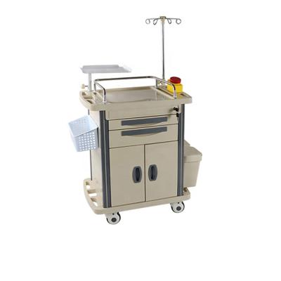 China Hostipal SKR054-ET ABS Transfer Nursing Medical Trolley With Drawers for sale