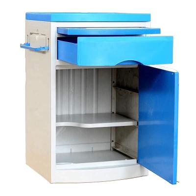 China Modern Modern Medical ABS Hospital Bedside Plastic Cabinet for sale