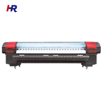 China Building Material Shops HR-C4000 3.2m Solvent Printer With SPT-510 35PL Printhead for sale