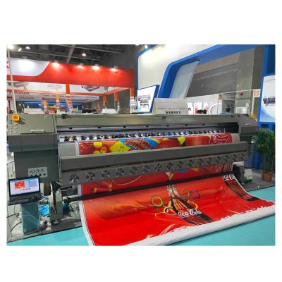 China Cable cloth printing 2021 year digital printer konica 512i 1024i printhead cable solvent printers best 3.2m large format outdoor eco banner for sale for sale