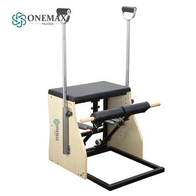 China ONEMAX studios pilates chair springs ladder commercial home pilates studio fitness gym chair elina pilates combo chair for sale