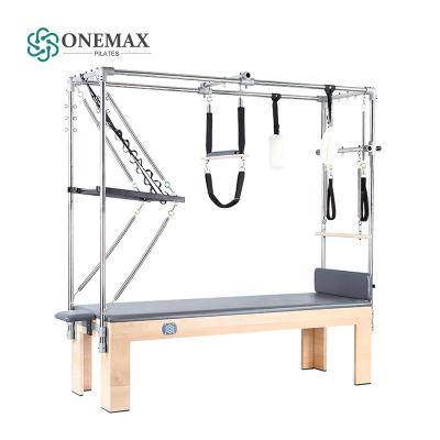 China ONEMAX Studios Pilates Full Trapeze Cadillac Table Exercise Stretch Five-Piece Elina Pilates for sale