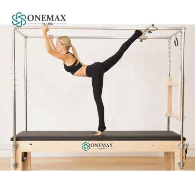 China Exercise Fit Body ONEMAX Home Pilates Reformer With Trapeze Pilates Trapeze Class Machine Tower Counter Pilates Reformer for sale