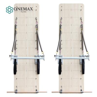 China ONEMAX Studios Houten Pilates Reformer Pilates Wall Mounted Springboard for sale