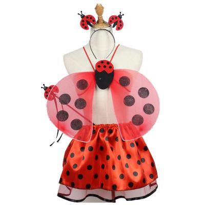 China Wholesale Animal Dancing Stage Performance Ladybug Children Lovely Dance Dress Costume Girl Stage Performance Clothing for sale