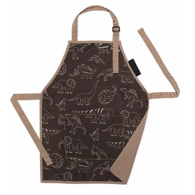 China Customized Design/Reusable/Eco-Friendly Canvas Polyester Cooking Cute Custom Kitchen Print Garden Apron For Women for sale