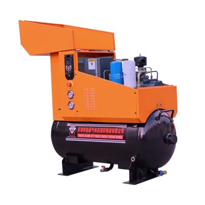 China 5.5KW/7.5HP 8Bar Oil Cooled Permanent Magnet Variable Frequency Air Compressor for sale