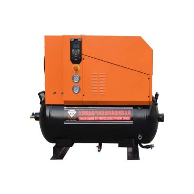 China Energy Saving Screw Compressor 40HP Screw Air Compressor 7.5HP 10HP 15HP Permanent Magnet Oil Cooled Permanent Magnet for sale