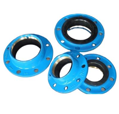 China EPDM Ductile Iron Quick Clamp Adapter For PE /PVC Pipes for sale