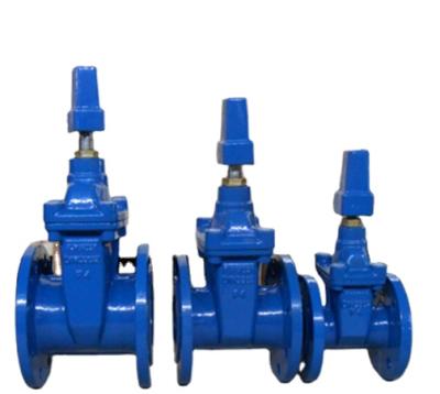 China General Malleable Iron Resilient Seated Flanged Gate Valves BS5163 DIN3352 for sale