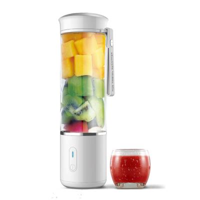 China Easy Operate 2021 Mini Juicer Cup Private Portable Blender USB Charging Multifunctional 380ml Fruit Juice Making Blender for sale