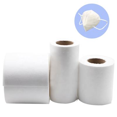 China OEM Meltblown Fliter Breathable Filter Cloth Polypropylene Roll Packing 100% Nonwoven Mask For Masks On This Sale Melt-blown 5-7 Days,rosh for sale